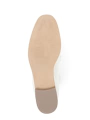 Jones Bootmaker Cream Loren Leather Snaffle Loafers - Image 5 of 5