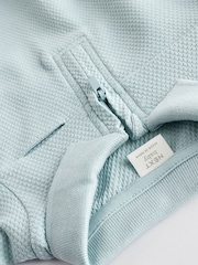 Blau - Strampelanzüge mit Kragen aus 100 % Baumwolljersey im 2 er-Pack - Bild 10 von 11