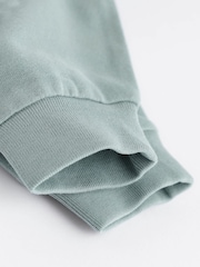 Blue/Neutral Jersey Bloomer Baby Rompers 2 Pack - Image 7 of 7