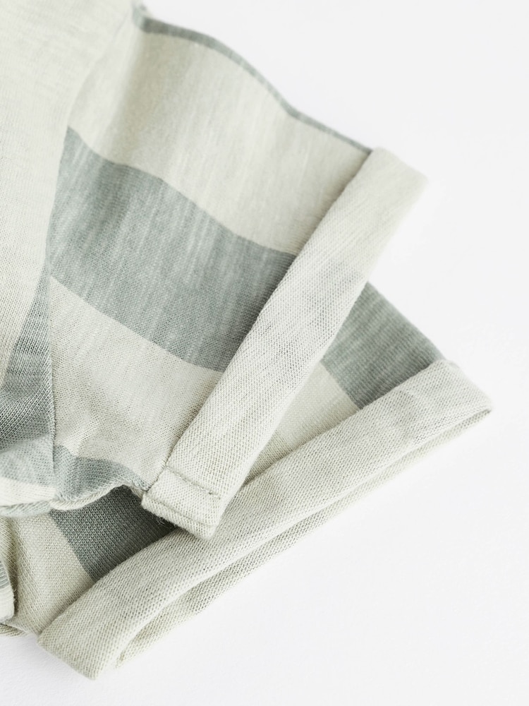 Minerals Stripe Baby Jersey Rompers 4 Pack - Image 7 of 7
