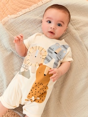 Minerali Character - dojenček Jersey 100% Cotton haljica za igranje 3 komplet - Slika 9 iz 11