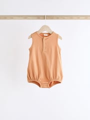 Green Dinosaur Baby Bloomer Jersey Rompers 4 Pack - Image 3 of 12