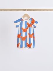 Rjava majica za na plažo Character - dojenček Jersey 100% Cotton haljica za igranje 3 komplet - Slika 8 iz 13