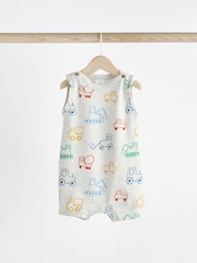 Bright Farm Baby Jersey Rompers 3 Pack - Image 3 of 10