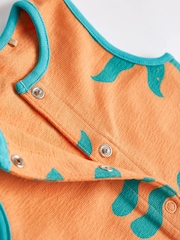 Leuchtendes Palmenmuster - Baby-Strampler mit Trägern im 3er-Pack - Bild 5 von 6