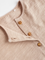 Nevtralna safari - dojenček Jersey 100% Cotton haljica za igranje 3 komplet - Slika 5 iz 6