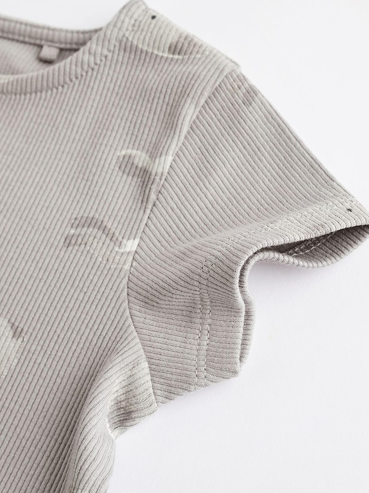 Grey Whale Baby Jersey Rompers 3 Pack - Image 11 of 13