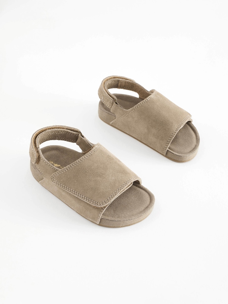 Stone Touch Fastening Suede Sandals - Image 1 of 5