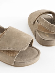 Stone Touch Fastening Suede Sandals - Image 4 of 5