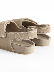Stone Touch Fastening Suede Sandals - Image 5 of 5