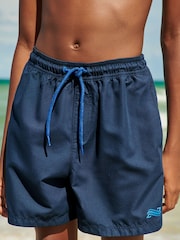 Navy Blue Swim Shorts (1.5-16yrs) - Image 4 of 6