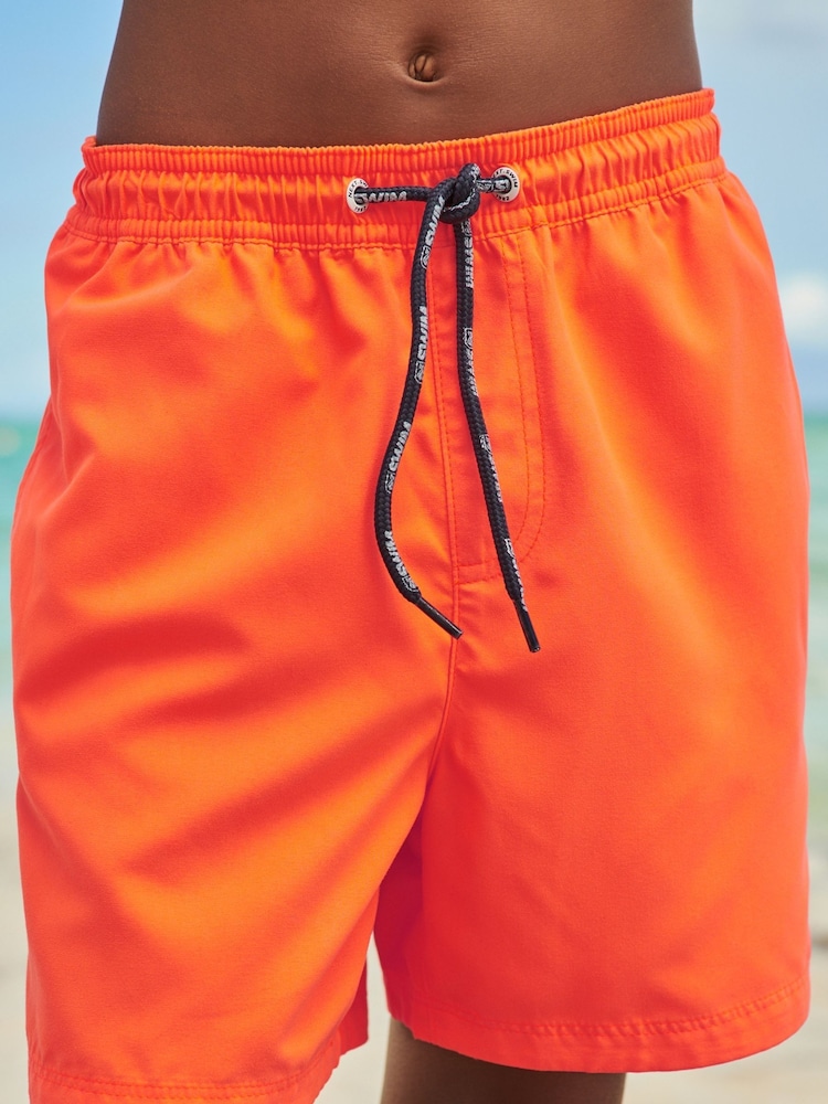 Orange Swim Shorts (1.5-16yrs) - Image 1 of 5