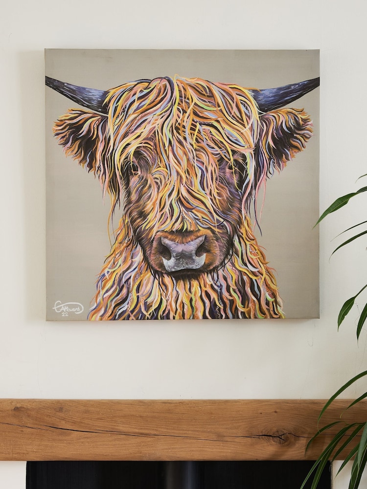 Artist Collection „Harry the Highland Cow" von Emily Howard Mittelgroßes Wandbild - Bild 2 von 6 Artist Collection „Harry the Highland Cow" von Emily Howard Mittelgroßes Wandbild - Bild 2 von 6