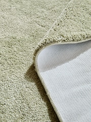 Sage Green Cosy Washable Shaggy Rug - Image 5 of 6