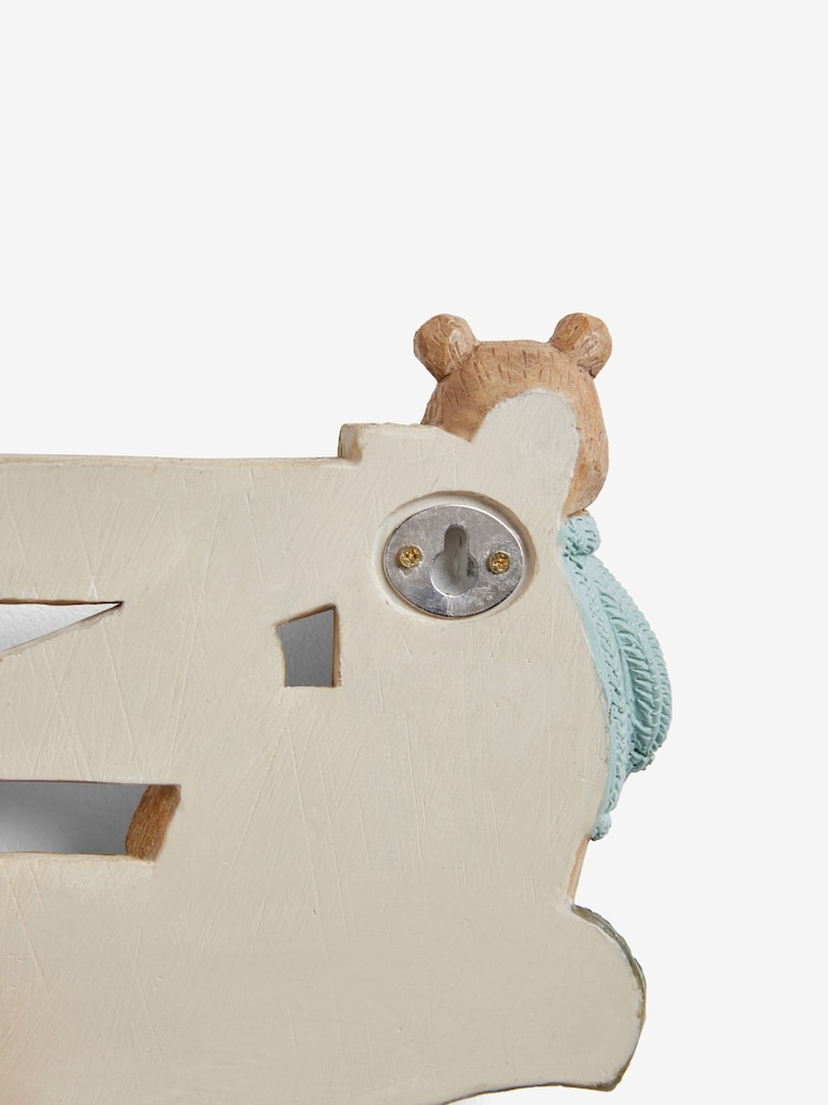 Wood Effect Rosie Rabbit and Bertie Bear Family Wall Art - Image 5 of 5 Wood Effect Rosie Rabbit and Bertie Bear Family Wall Art - Image 5 of 5