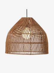MADE.COM Dark Rattan Java Small Lamp Shade - Image 2 of 3