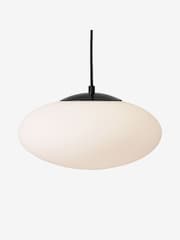 MADE.COM Black Flossie Pendant Ceiling Light - Image 1 of 5