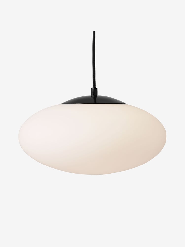 MADE.COM Black Flossie Pendant Ceiling Light - Image 1 of 5