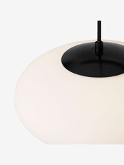 MADE.COM Black Flossie Pendant Ceiling Light - Image 4 of 5