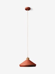 MADE.COM Terracotta Albert Pendant Ceiling Light - Image 2 of 3