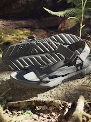 adidas Terrex Black/Grey Hydro Sandals - Image 9 of 19