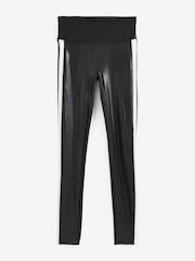 SPANX® Faux Leather Stripe Black Leggings - Image 5 of 5
