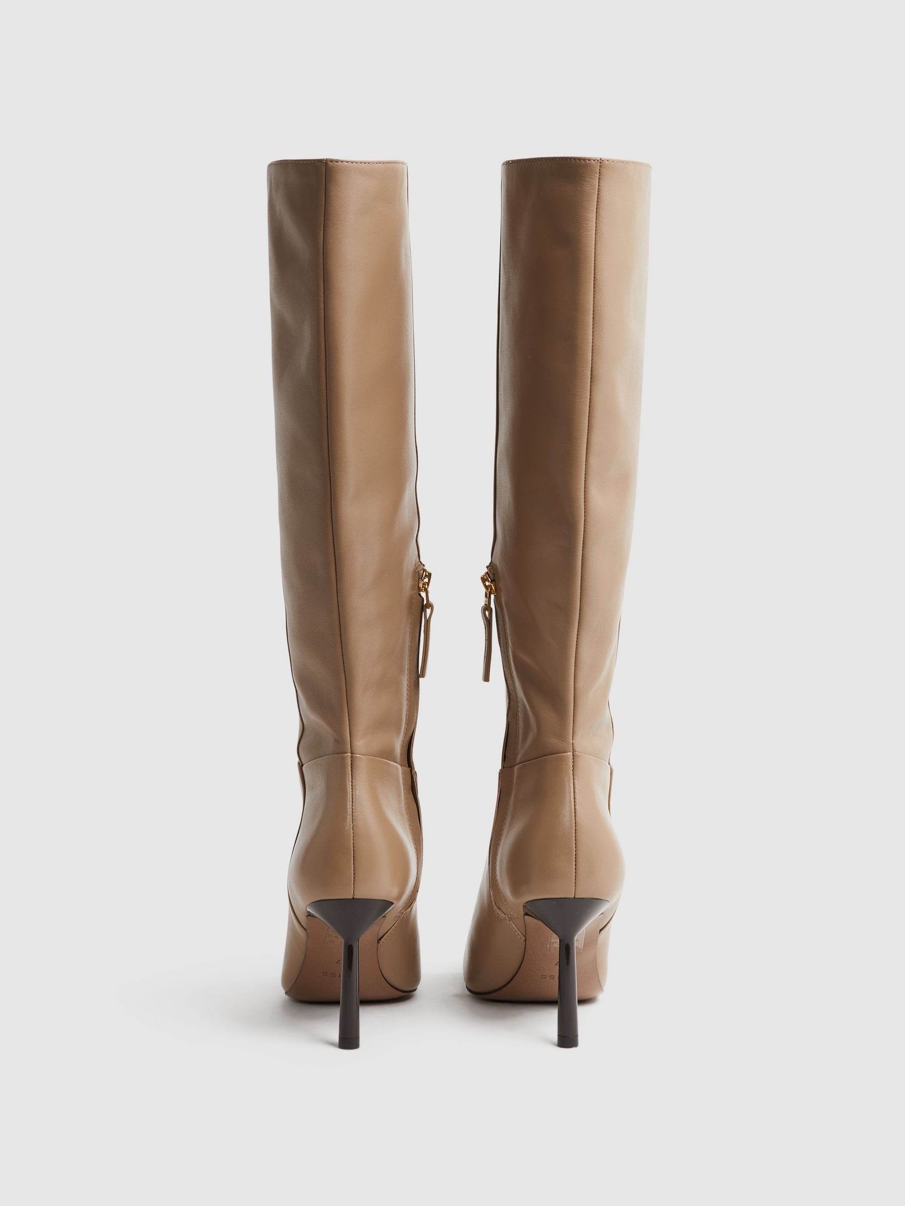 Reiss knee high boots shop