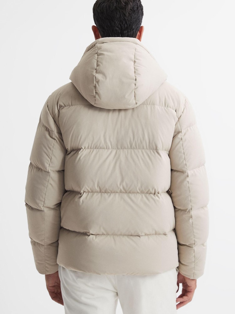 Reiss Stone Ryder Short Puffer Jacket - Image 5 of 5