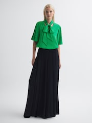 Florere Tie Neck Blouse - Image 3 of 5