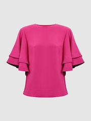 Florere Tiered Sleeve Top - Image 2 of 5