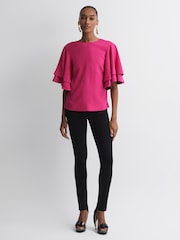 Florere Tiered Sleeve Top - Image 3 of 5