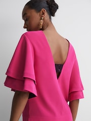 Florere Tiered Sleeve Top - Image 4 of 5