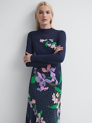 Florere Hybrid Knit Midi Dress - Image 3 of 5