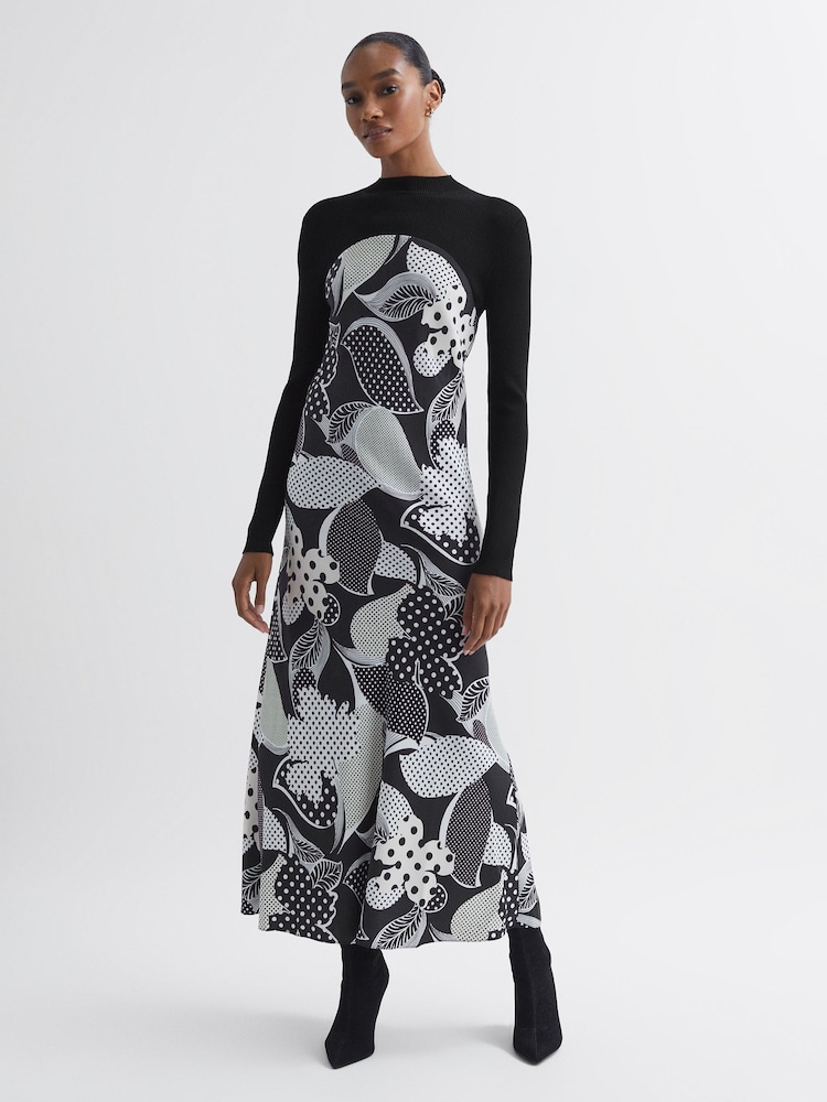 Florere Hybrid Knit Midi Dress - Image 1 of 6