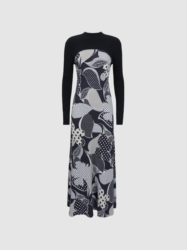 Florere Hybrid Knit Midi Dress - Image 2 of 6
