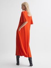 Florere Tie Neck Midi Dress - Image 5 of 6
