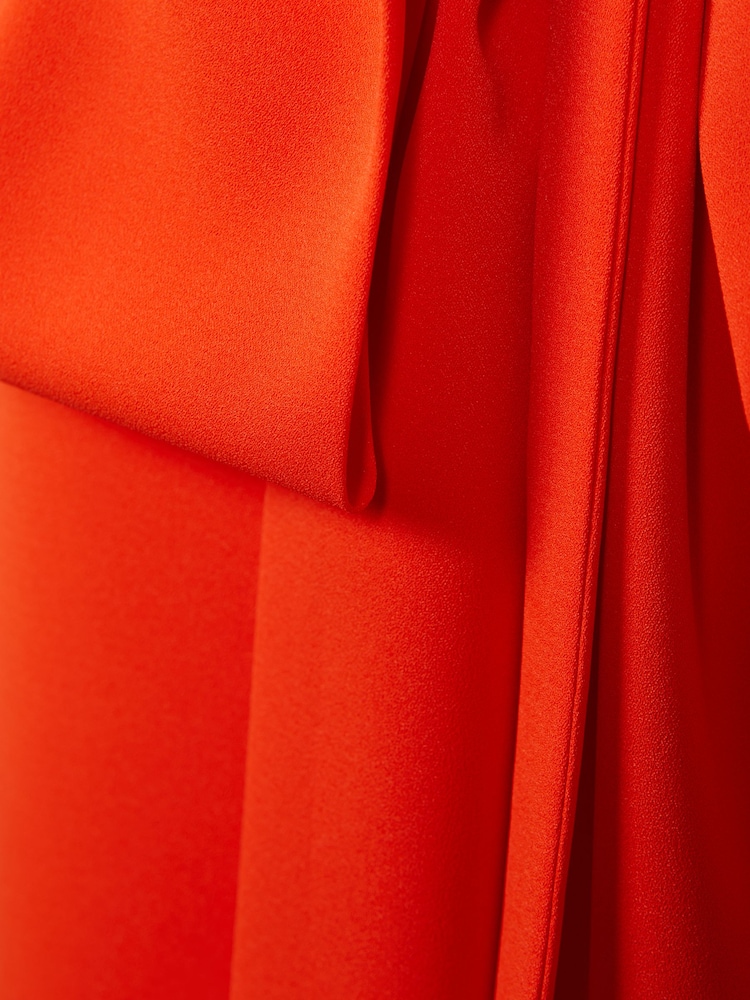 Florere Tie Neck Midi Dress - Image 6 of 6