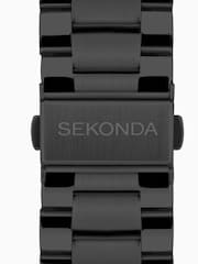 Sekonda Mens Active Plus 45mm Black Smartwatch With Case And Stainless Steel Bracelet With LCD Dial - Image 6 of 6