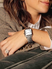 Sekonda Womens Monica 30mm Analogue Silver Tone Watch With Case And Alloy Bracelet With White Dial - Image 1 of 6