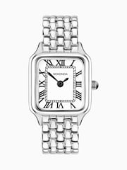 Sekonda Womens Monica 30mm Analogue Silver Tone Watch With Case And Alloy Bracelet With White Dial - Image 2 of 6