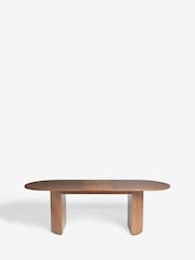 Smoked Oak Conway 6-8 Extending Dining Table - Image 7 of 8
