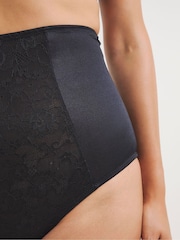 Simply Be Black/White/Almond Magisculpt High Waisted Briefs Firm Control 3 Pack - Image 3 of 6