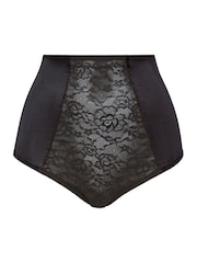 Simply Be Black/White/Almond Magisculpt High Waisted Briefs Firm Control 3 Pack - Image 4 of 6
