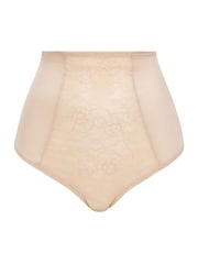 Simply Be Black/White/Almond Magisculpt High Waisted Briefs Firm Control 3 Pack - Image 6 of 6