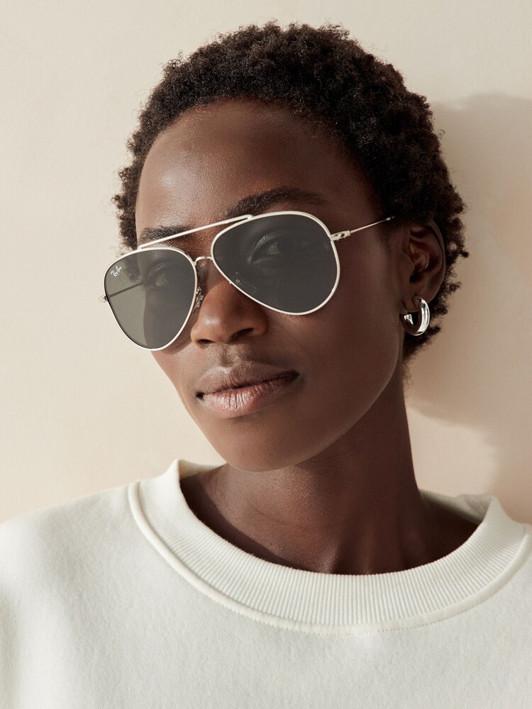 Silber - Ray-Ban Reverse Sonnenbrille - Bild 1 von 13
