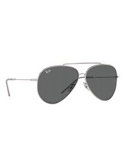 Silber - Ray-Ban Reverse Sonnenbrille - Bild 2 von 13