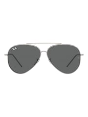 Silber - Ray-Ban Reverse Sonnenbrille - Bild 3 von 13