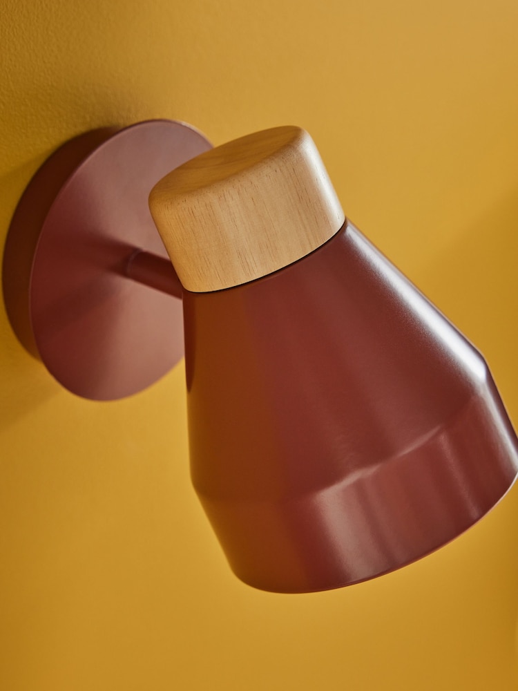 MADE.COM Terracotta Albert Wall Spotlight - Image 2 of 3
