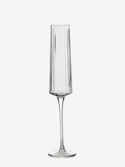 Set of 4 Clear Collins Champagne Flutes - Image 4 of 4