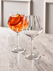 Set of 2 Clear Kya Gin Glasses - Image 1 of 6